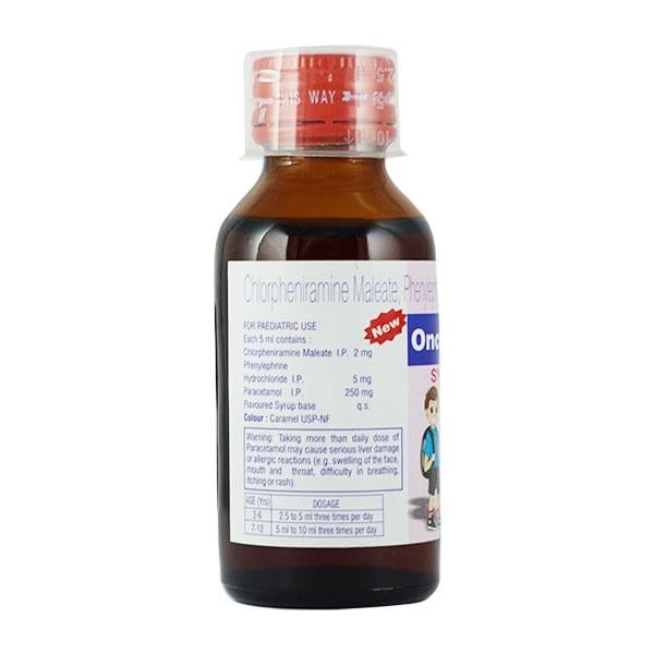 Oncet CF Syrup 60ml - Global Surgicals