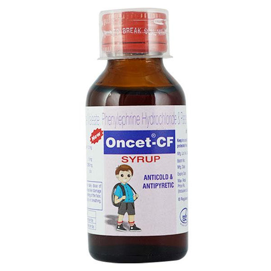 Oncet CF Syrup 60ml - Global Surgicals
