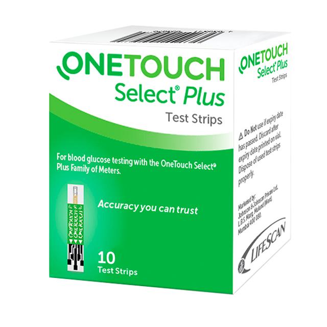 OneTouch Select Plus Glucometer Strip - Global Surgicals