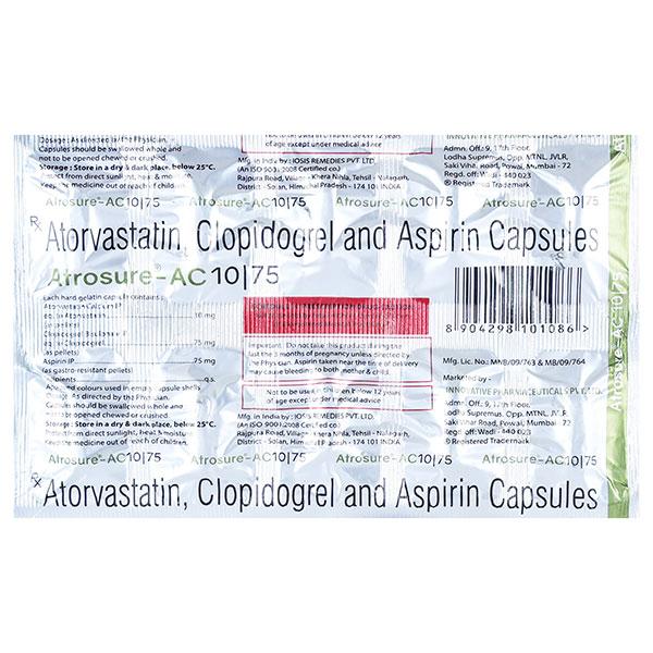 ATROSURE AC 10/75 Capsule 10's