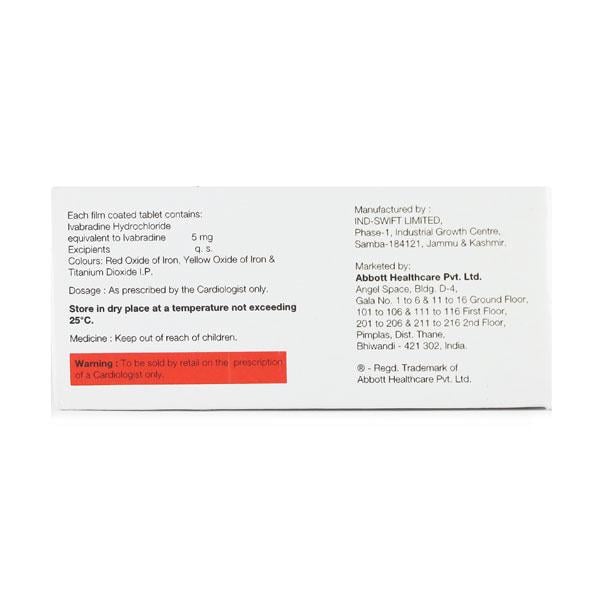 Ivabid 5mg Tablet 14'S