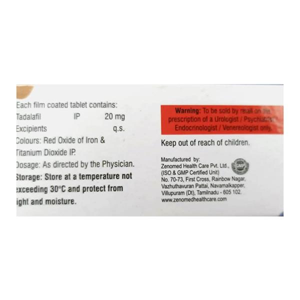 TADAMASA 20 Tablet 10's