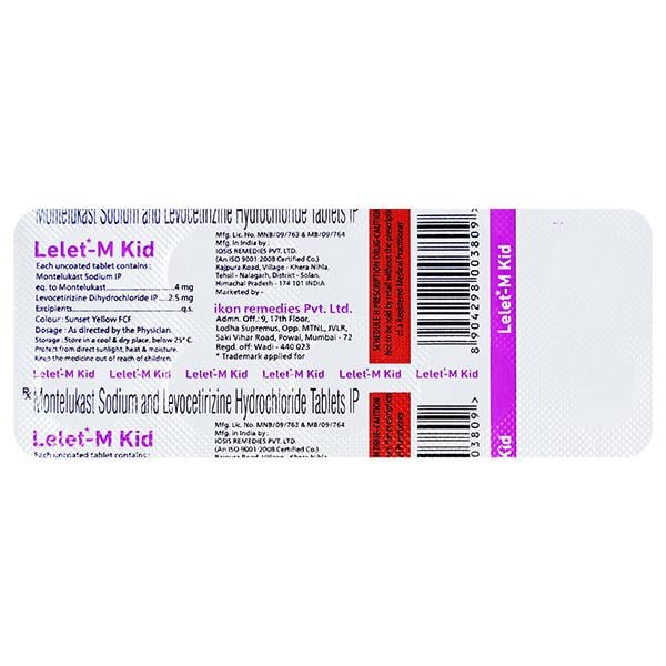 LELET M KID Tablet 10's