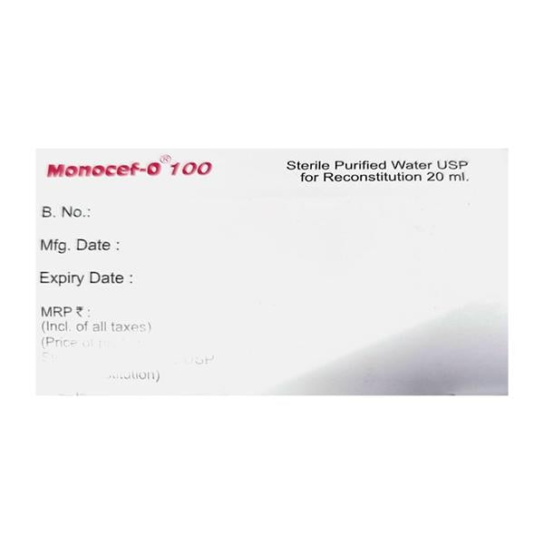 MONOCEF O 100 DELICIOUS PINEAPPLE PEPPERMINT FLAVOUR Oral Suspension 30ml
