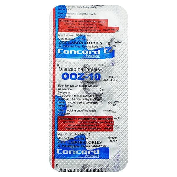 OOZ 10mg Tablet 10's - Global Surgicals