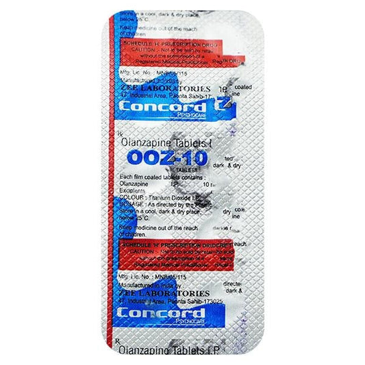 OOZ 10mg Tablet 10's - Global Surgicals