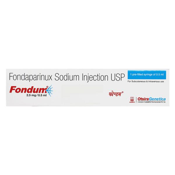 Fondum 2.5mg Injection 0.5ml