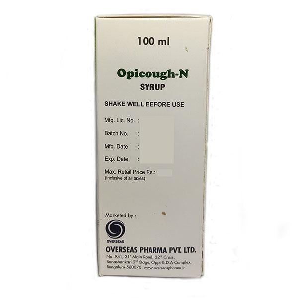 OPICOUGH N Syrup 100ml - Global Surgicals
