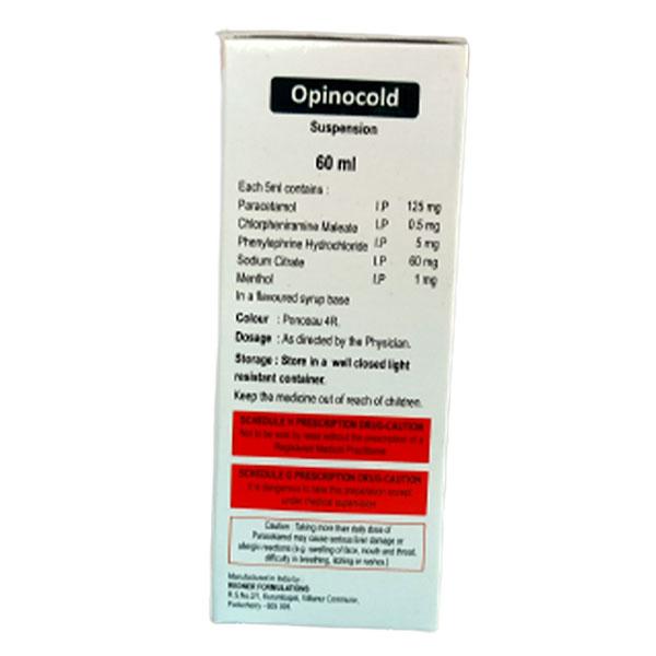 OPINOCOLD Suspension 60ml - Global Surgicals