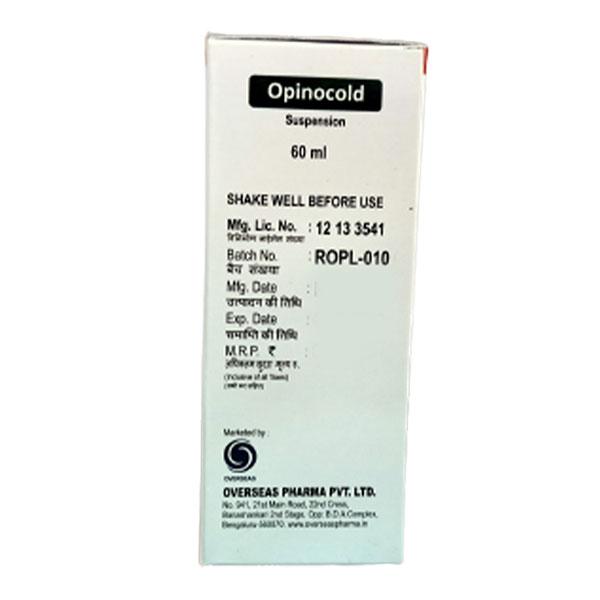 OPINOCOLD Suspension 60ml - Global Surgicals