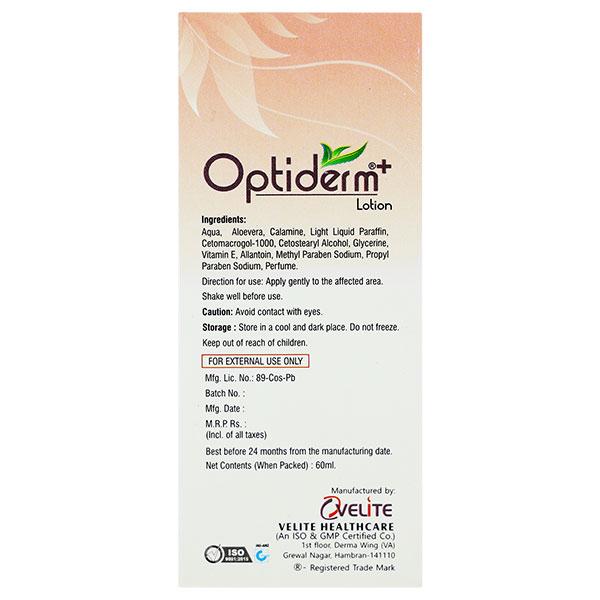 OPTIDERM + Lotion 60ml - Global Surgicals
