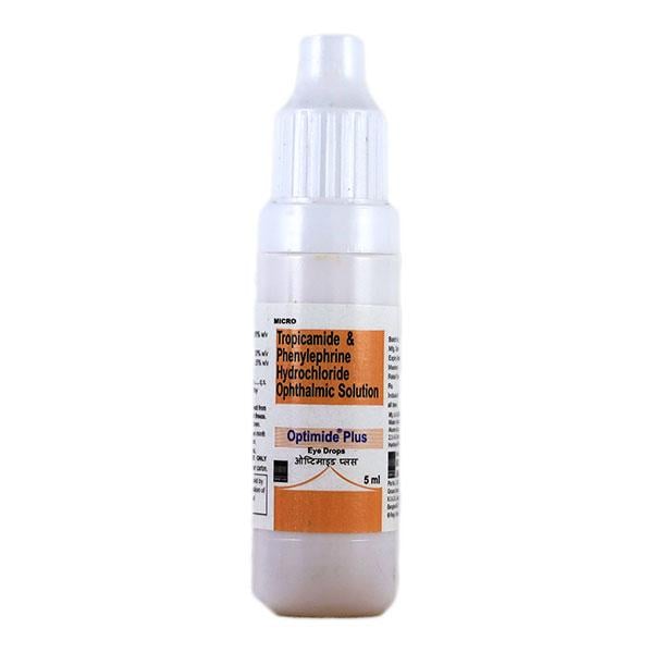 Optimide Plus Eye Drops 5ml - Global Surgicals