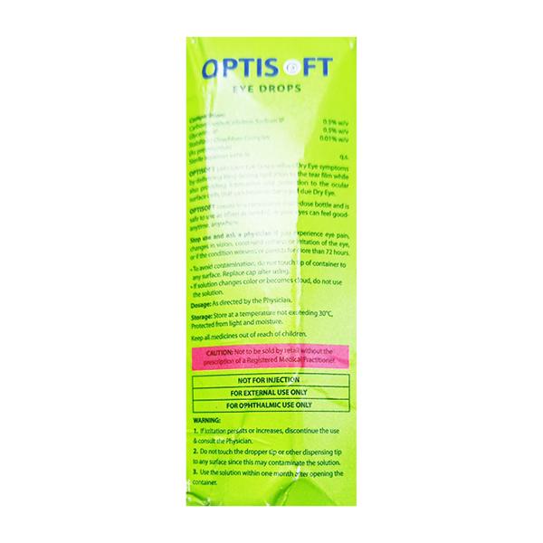 Optisoft Eye Drops 10ml - Global Surgicals