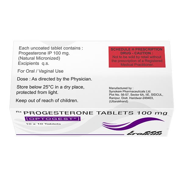 Optogest 100mg Tablet 10'S - Global Surgicals