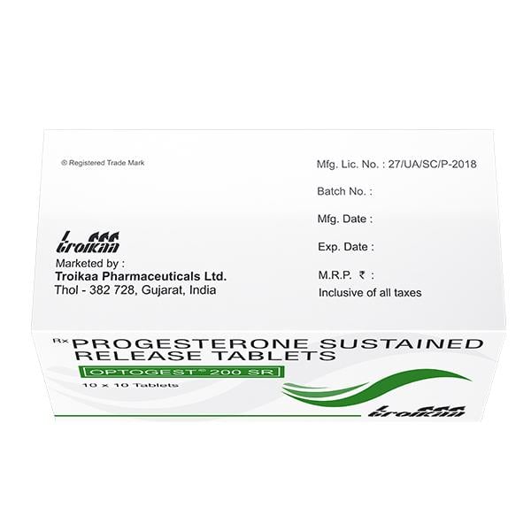 Optogest SR 200mg Tablet 10'S - Global Surgicals