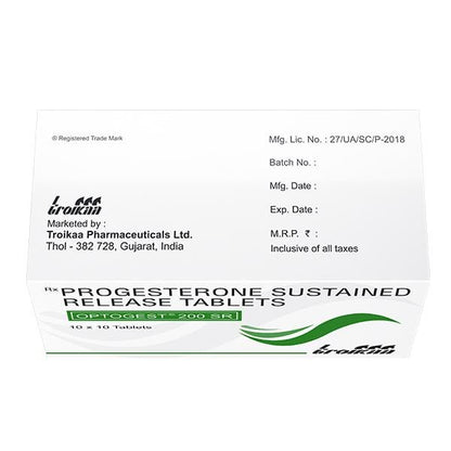 Optogest SR 200mg Tablet 10'S - Global Surgicals