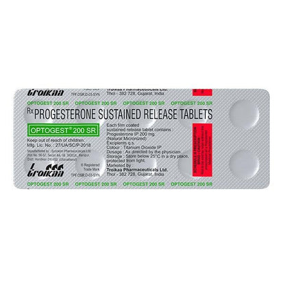 Optogest SR 200mg Tablet 10'S - Global Surgicals
