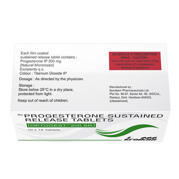 Optogest SR 200mg Tablet 10'S - Global Surgicals