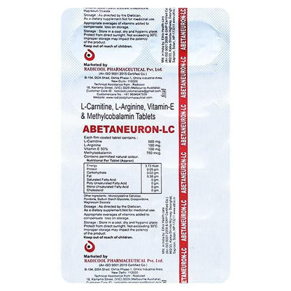 ABETANEURON LC Tablet 10's