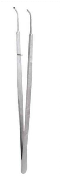 Oracraft Micro Gerald 18cm Tissue Forceps - Global Surgicals