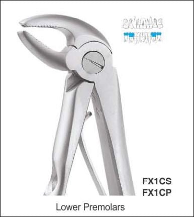 Oracraft Pedodontic Lower Premolars Extraction Forceps - Global Surgicals