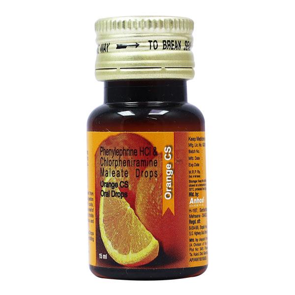 ORANGE CS Drops 15ml - Global Surgicals