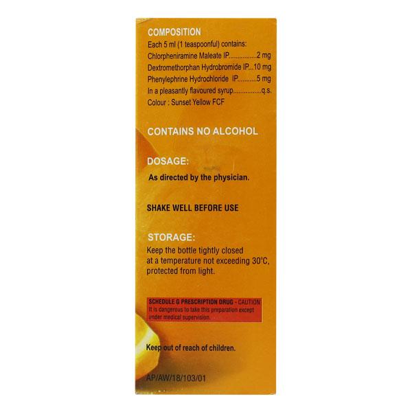 ORANGE CS Syrup 60ml - Global Surgicals