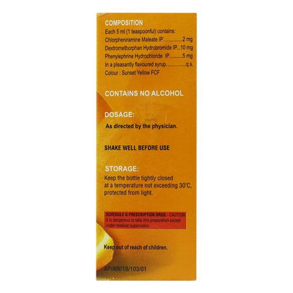 ORANGE CS Syrup 60ml - Global Surgicals