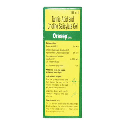 Orasep Gel 15ml - Global Surgicals