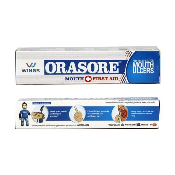 Orasore Pain Relief Gel 10gm - Global Surgicals