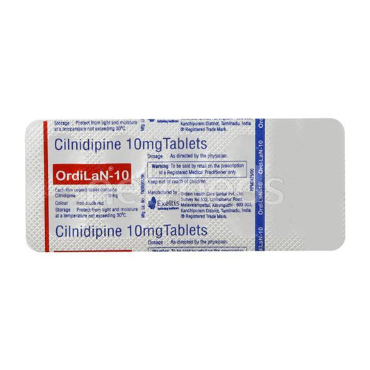 Ordilan 10mg Tablet 10'S - Global Surgicals