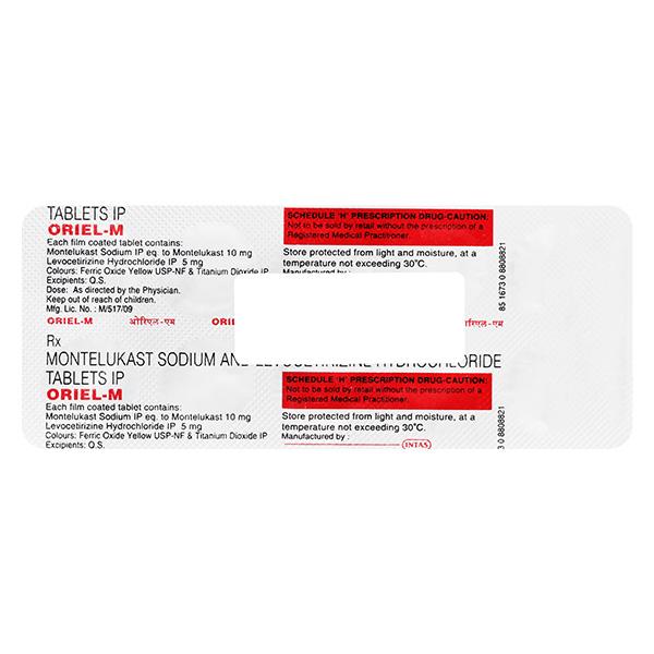 Oriel M Tablet 10'S - Global Surgicals