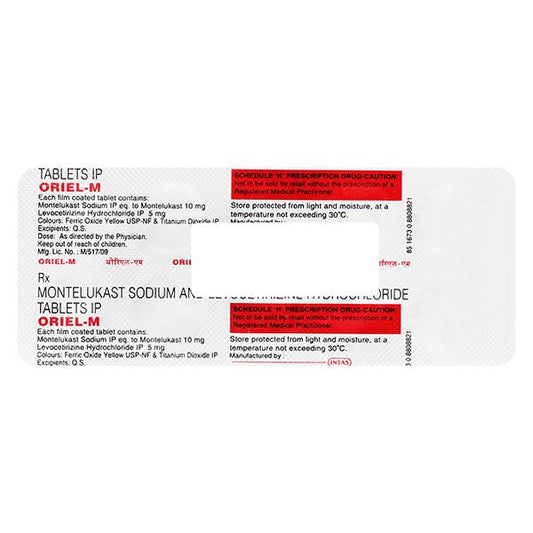 Oriel M Tablet 10'S - Global Surgicals