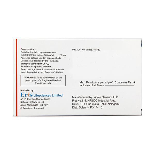 Orlean 120mg Capsule 10'S - Global Surgicals