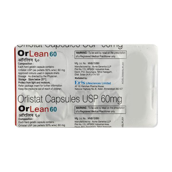 Orlean 60mg Capsule 10'S - Global Surgicals