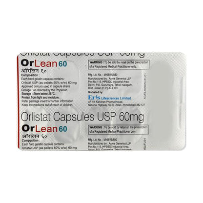 Orlean 60mg Capsule 10'S - Global Surgicals
