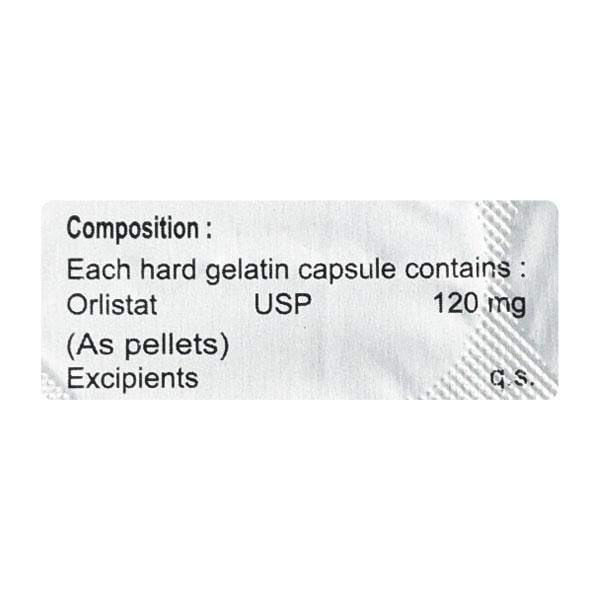 ORLIP X 120 Capsule 10's - Global Surgicals