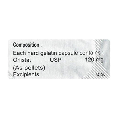 ORLIP X 120 Capsule 10's - Global Surgicals