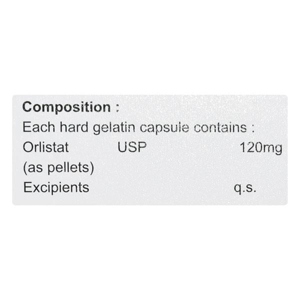 ORLIP X 120 Capsule 10's - Global Surgicals