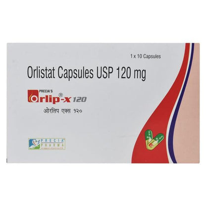 ORLIP X 120 Capsule 10's - Global Surgicals