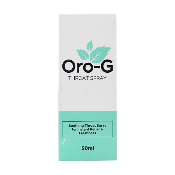 ORO G THROAT Spray 50ml - Global Surgicals