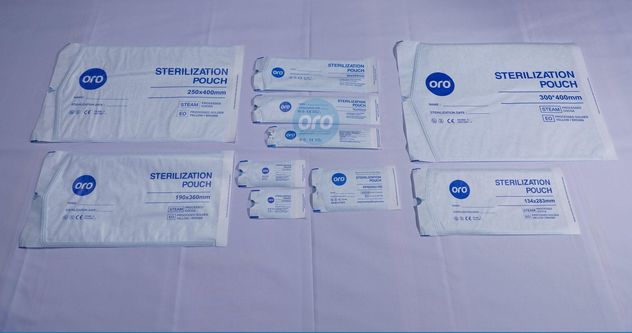 Oro Sterilization Pouches - Global Surgicals