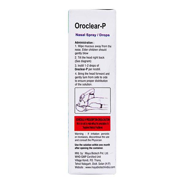 OROCLEAR P Nasal Spray 10ml - Global Surgicals