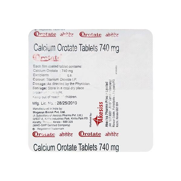 OROTATE Tablet 15's - Global Surgicals