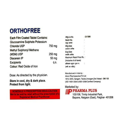 ORTHOFREE Tablet 10's - Global Surgicals