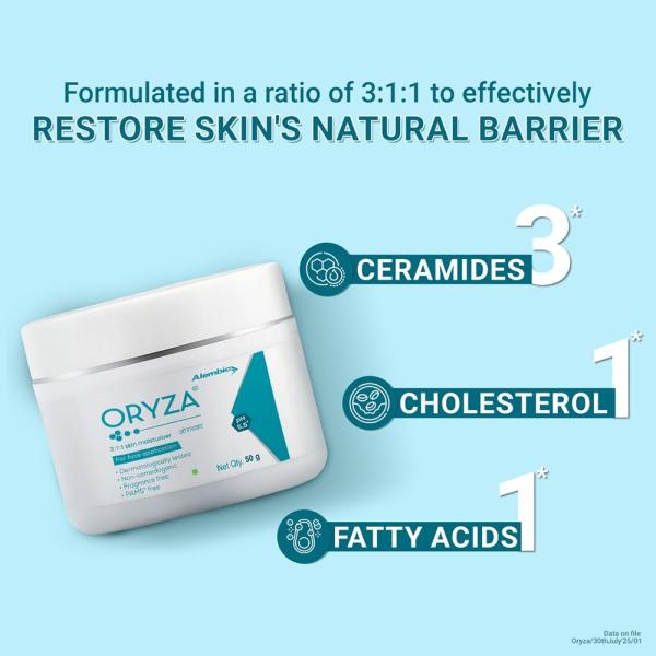 Oryza Skin Moisturiser Cream 50gm - Global Surgicals