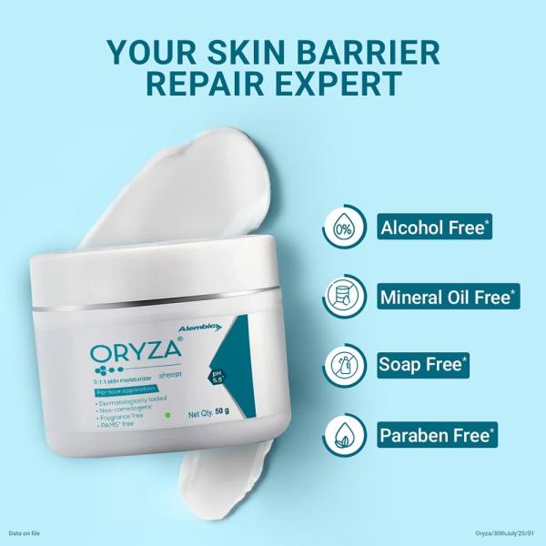 Oryza Skin Moisturiser Cream 50gm - Global Surgicals