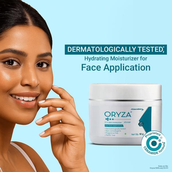 Oryza Skin Moisturiser Cream 50gm - Global Surgicals