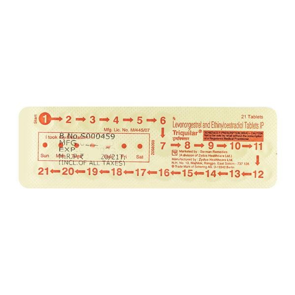 Triquilar Tablet 21'S