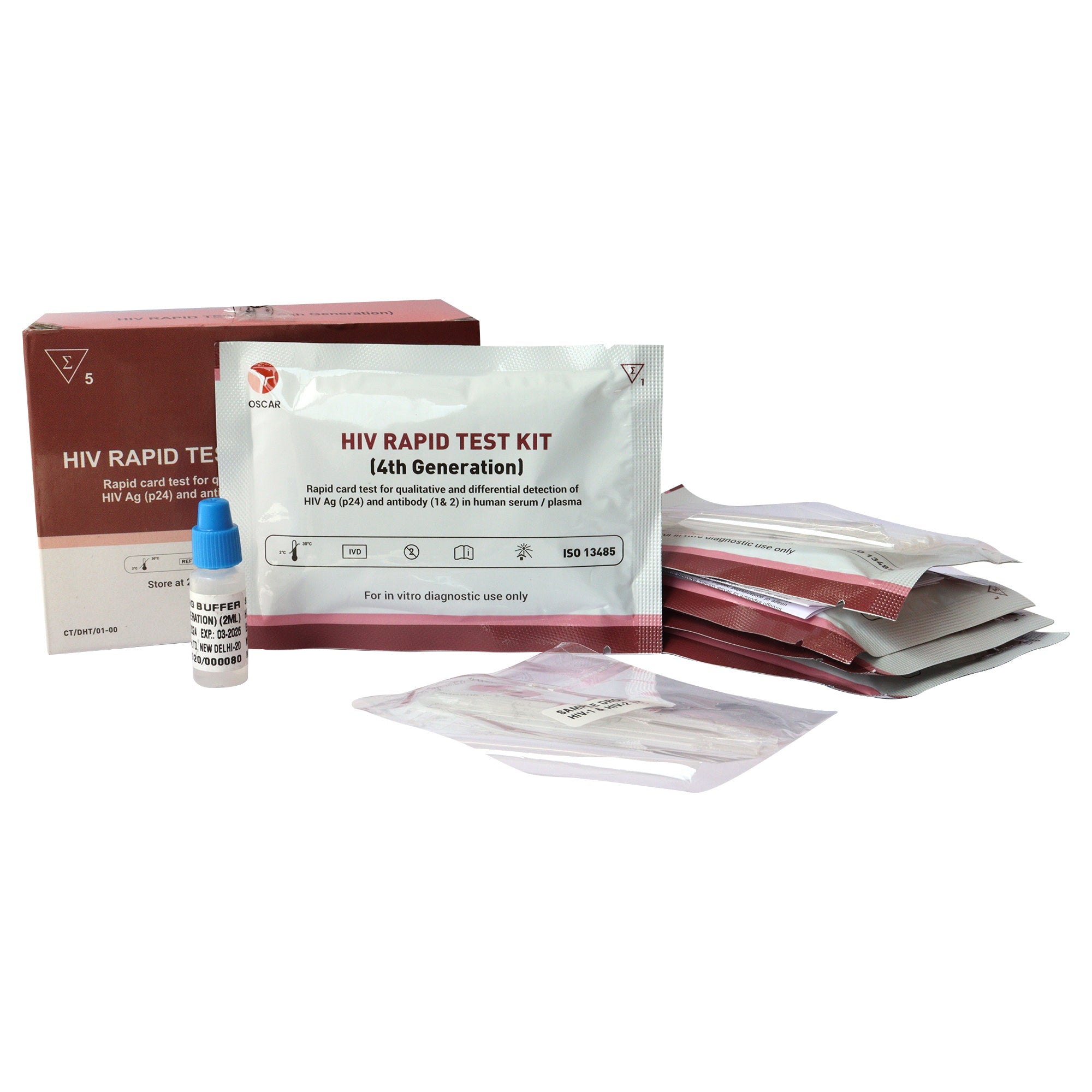 Oscar HIV I&II 4th Generation - Global Surgicals